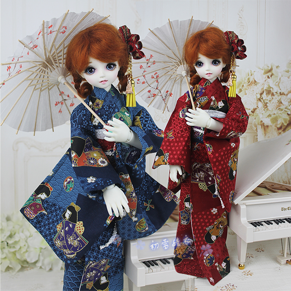 Japanese Girl Lifestyle - 1/6 1/4 1/3 bjd japonês quimono