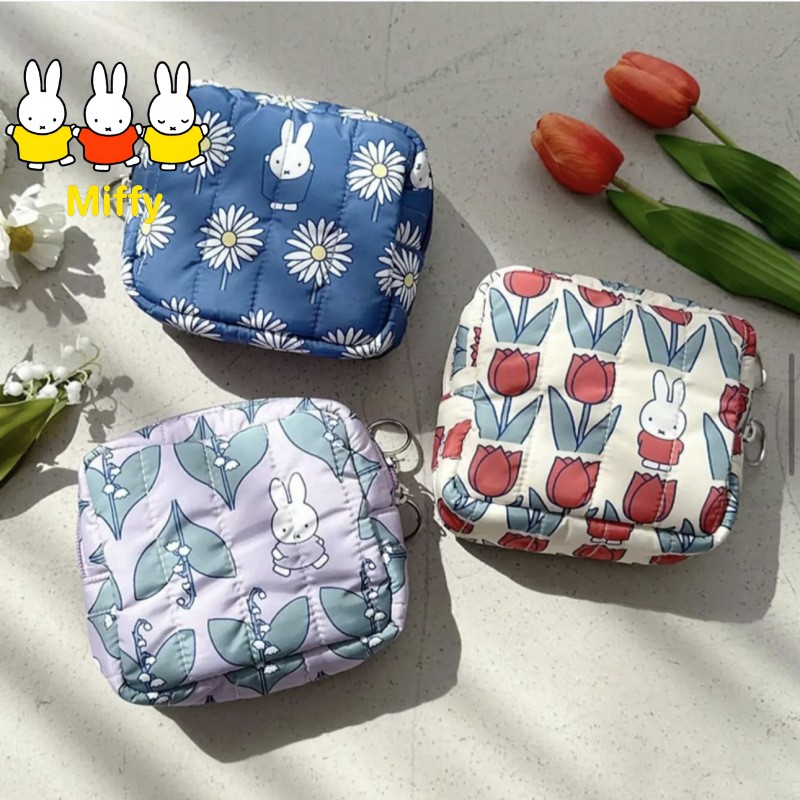 Japanese Lifestyle Goods - Bolsa de Maquiagem Kawaii Miffy Estilo