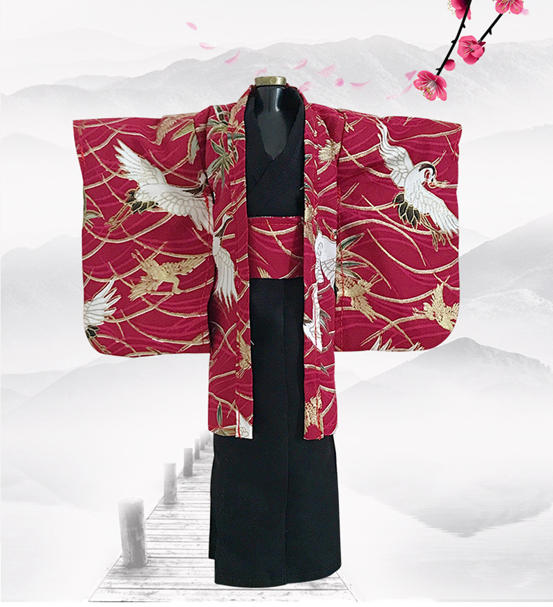 Japanese Girl Lifestyle - Conjunto de quimono japonês bjd 1/8