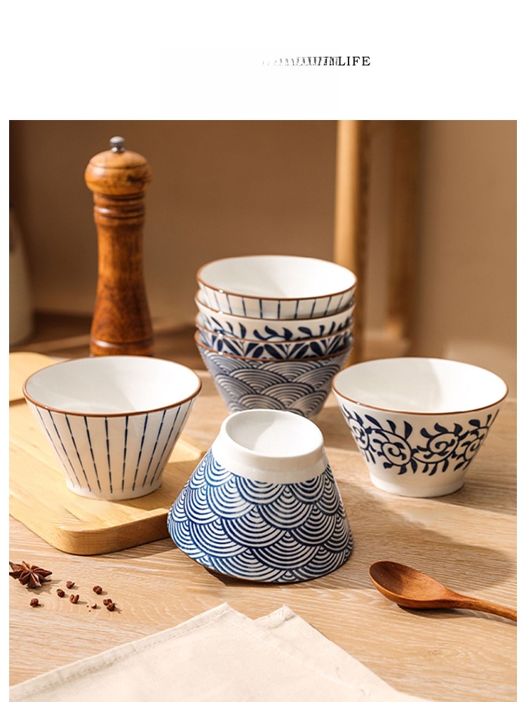 Japanese Lifestyle Brands - Tigela de Cerâmica Estilo Japonês Elegante