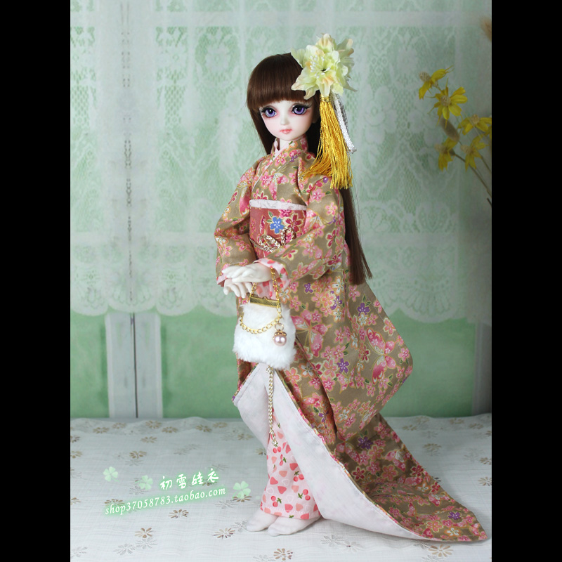 Japanese Girl Lifestyle - 1/4 1/3 bjd japonês quimono yukata