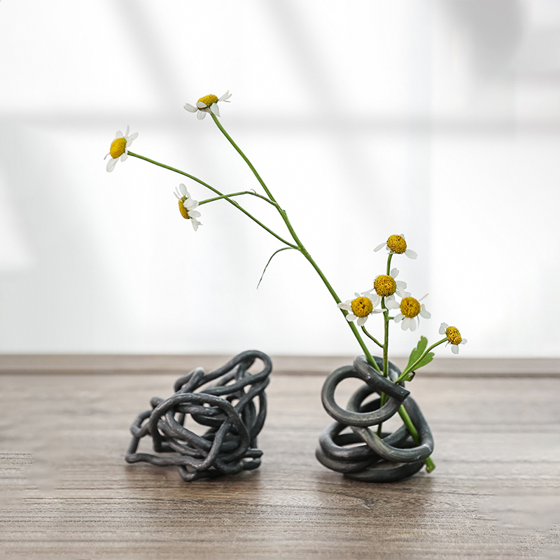 Base de vaso de flores japonês - Ikebana Vase Kenzan avaliação e preço