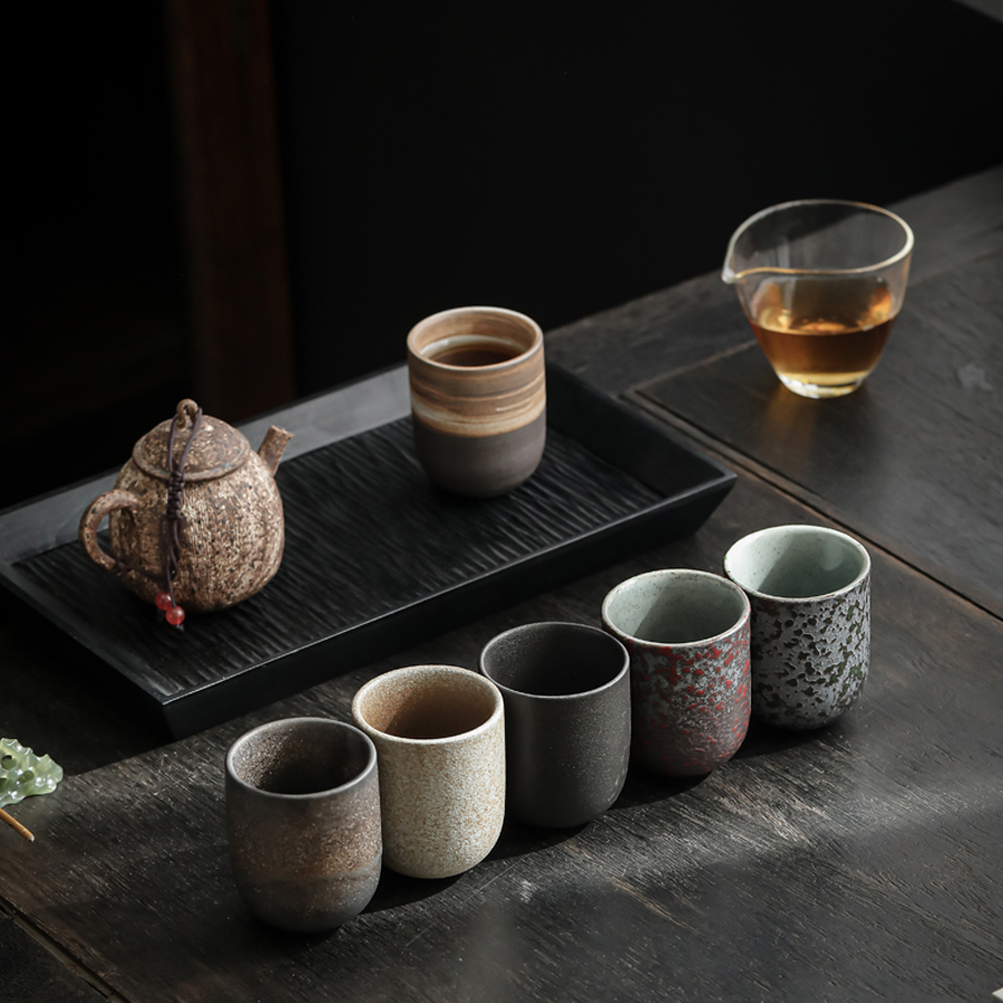 Novo vintage cerâmica copos ja - Japanese Healthy Lifestyle avaliação e preço