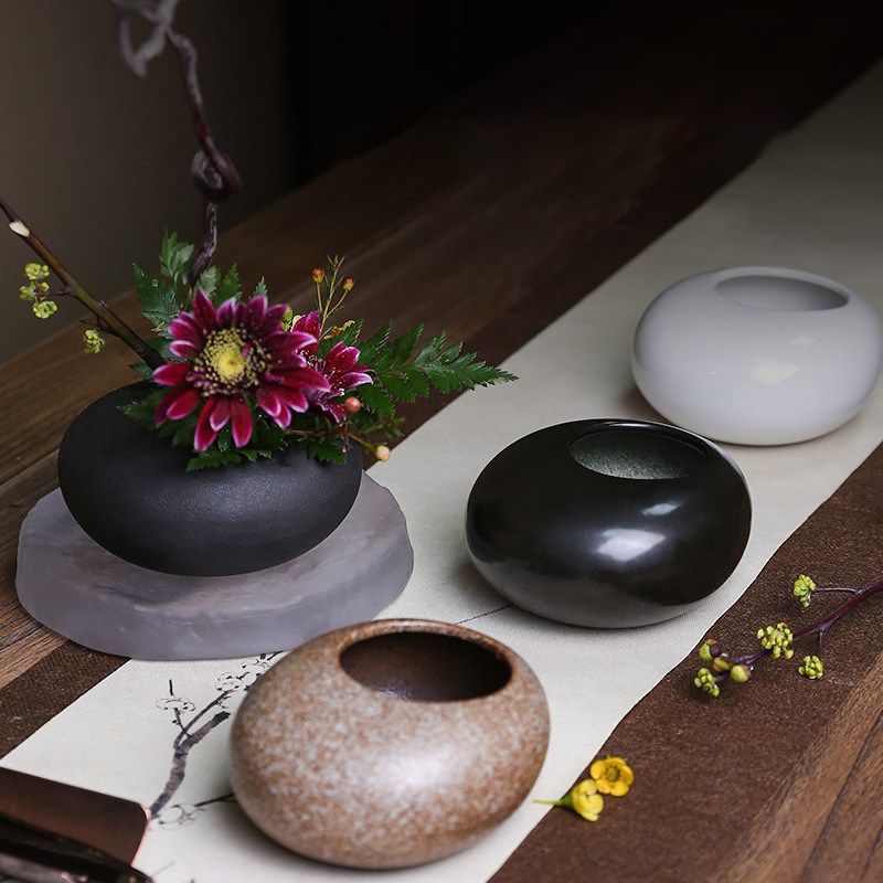 Estilo japonês Ikebana Flower  - Ikebana Vase Kenzan avaliação e preço