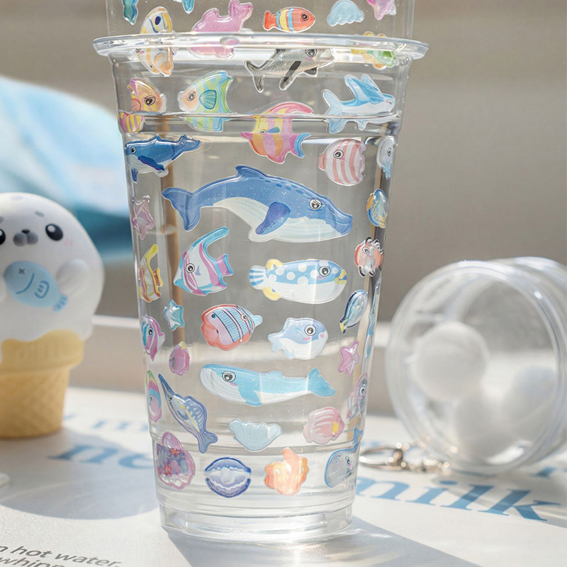 Adesivo de Cristal em Relevo 3 - Japanese Lifestyle Items avaliação e preço