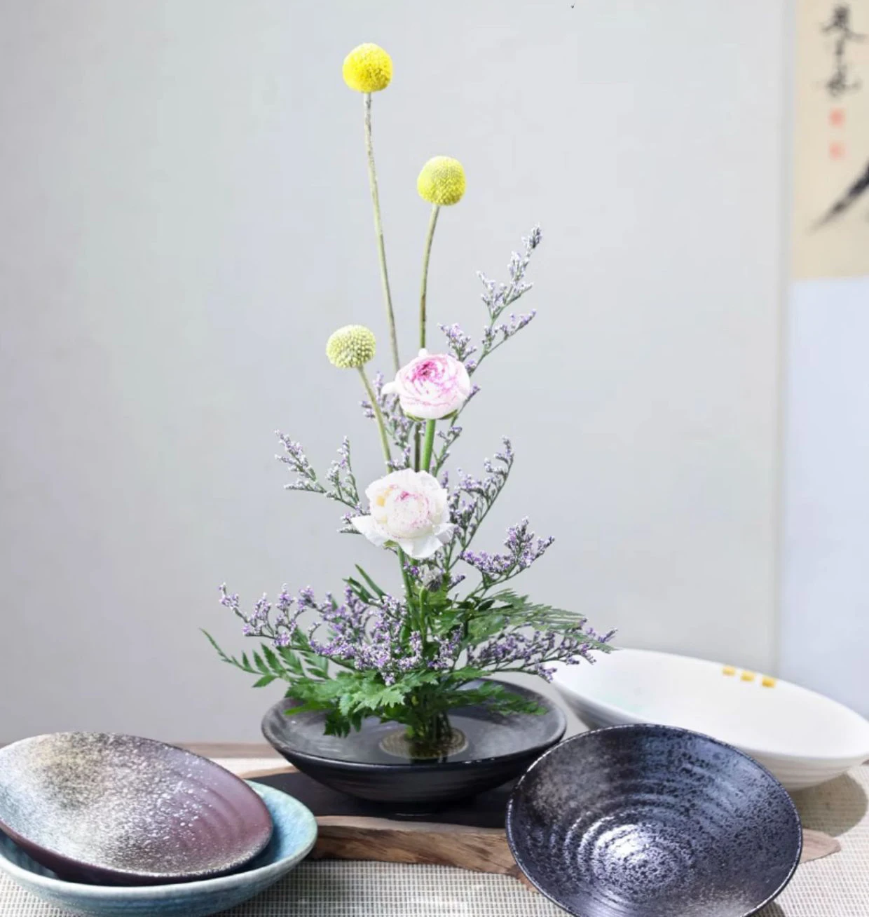 Sapo japonês vaso cerâmico, Ik - Ikebana Vase Kenzan avaliação e preço