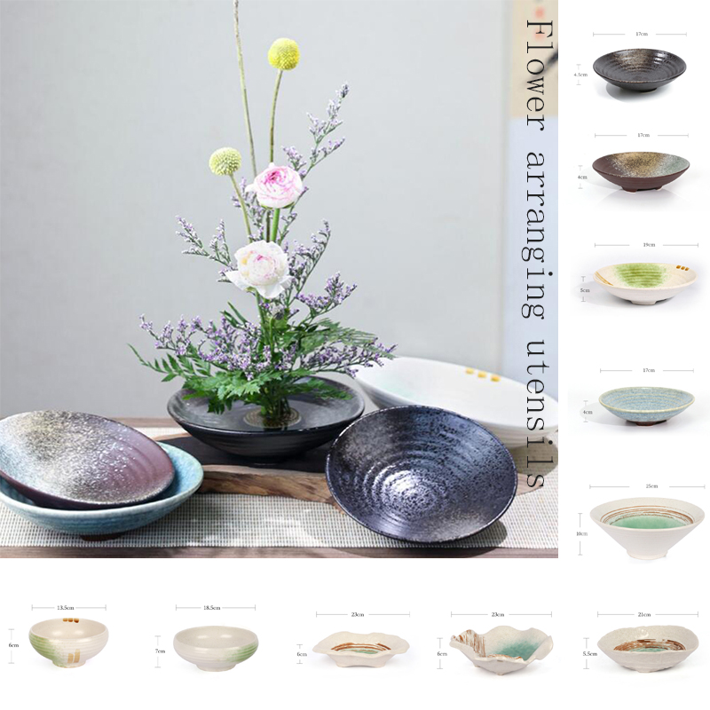 Sapo japonês Vaso Cerâmica Bou - Ikebana Vase Kenzan avaliação e preço