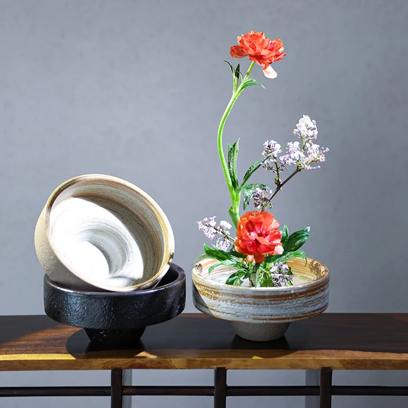 Sapo japonês vaso de cerâmica, - Ikebana Vase Kenzan avaliação e preço