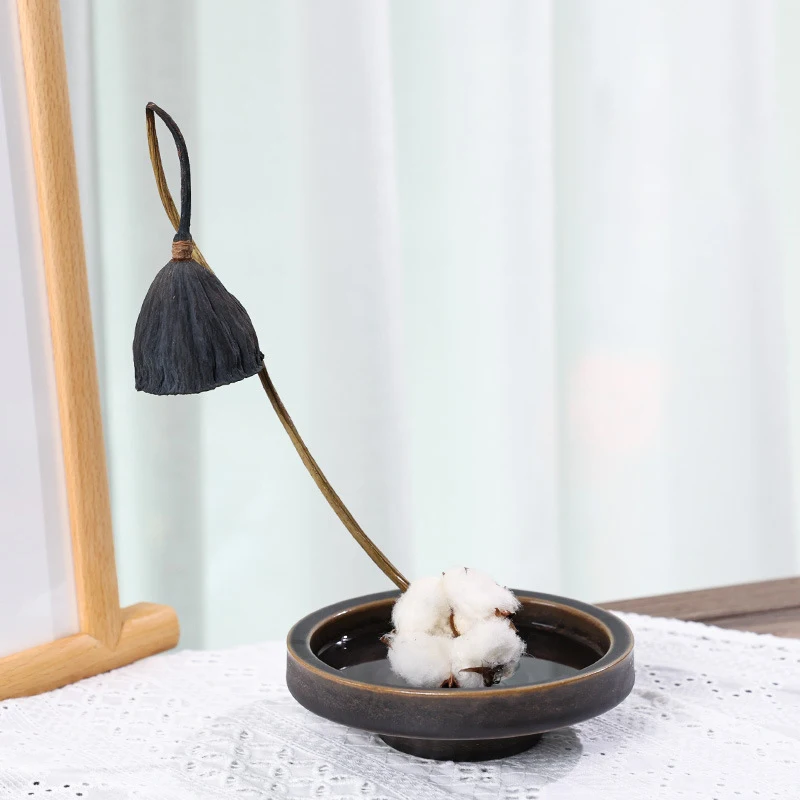 Sapo japonês vaso de cerâmica, - Ikebana Vase Kenzan avaliação e preço